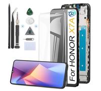 RongZy Display for HONOR X7A LCD Screen Replacement Touch Display Digitizer Assembly for HONOR X7A RKY-LX2 LX1 LX3 with Kit(Black with Frame)