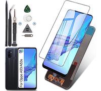 RongZy Display for Oppo A53 Screen Replacement Touch LCD Display Digitizer Assembly for Oppo A53 / A32 / A33 (2020) / A53S with Kit(Black)