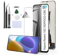 RongZy Display for Xiaomi Redmi 15C 5G/Poco C85/2508CRN2BG LCD Screen Replacement Digitizer Touchscreen Mounted Replacement with Tools