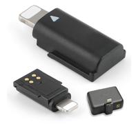 RongZy for DJI MIC Adapter Lightning Mobile Phone Microphone Receiver for DJI Mic Connector Accessories