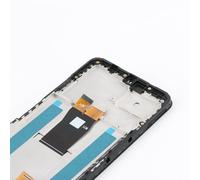 RongZy LCD Display for ZTE Blade A75 4G Z2359/V60 Smart Touchscreen and LCD Screen Replacement/Screen Changer with Repair Tools Kit (Black, with Frame)