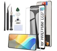 RongZy Screen Replacement for HMD Pulse LCD Touch Screen Internal Digitizer for HMD Pulse/Pulse+/Pulse PRO/TA-1595 TA-1589 TA-1588 Display Replacement Assembly with Tools Kit（Black