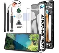 RongZy Screen Replacement for Samsung Galaxy A04S 2022 SM-A047F LCD Touch Screen Digitizer Assembly for Samsung Galaxy A04S 2022 SM-A047F Display Replacement with Kit(Black with Frame)