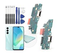 RongZy USB Charging Port for Samsung Galaxy A16 5G A166B/A166E Dock Connector Charger Board Flex Cable Assembly Replacement for Samsung Galaxy A16 5G with Tools