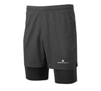 Ronhill Core 5" 2 In 1 Short Mens | Black - Black / L