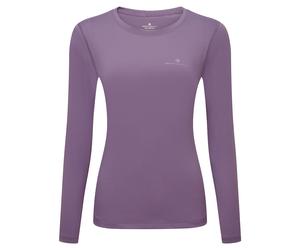 Ronhill Core Longsleeve Tee Womens | Dark Iris/Iris - Purple / S