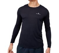 Men's Core Long Sleeved Tee T Shirt Ronhill Black XL
