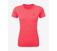 Ronhill Core Short Sleeve T-Shirt Pink Black - 8