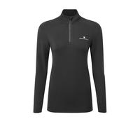 Ronhill Core Thermal 1/2 Zip Womens | Black/bright White - Black / 10