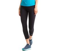 Ronhill Running, Wmn's Core Crop Tight, Black/Bright White, Size 16