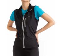 Ronhill Core Womens Running Gilet Black Run Breathable Reflective Ladies