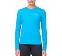 Ronhill Core Womens Running Top Blue Long Sleeve Run Lightweight Breathable