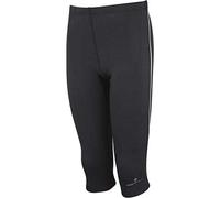 Ronhill Junior Pursuit Capri - Black/Reflective, 7-8 Years