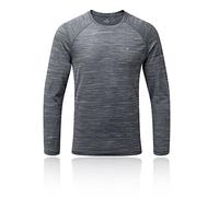 Ronhill Men Momentum Long Sleeve Tee - Grey, Medium