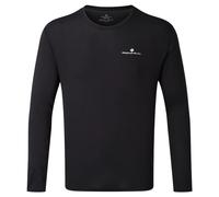 Ronhill Core Long Sleeve Running Tee – Men's – Black/Bright White – L