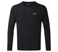 Ronhill Running, Men's Core L/S Tee, Black/Bright White, M