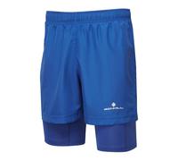Ronhill Men's Core Twin Shorts in Cobalt | Size: XL Ronhill Cobalt XL
