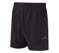 Ronhill Mens Life 5" Unlined Shorts, All Black, S EU