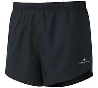 Ronhill Men's Men's Core Split Shorts, All Black, XL UK