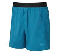 Ronhill Men's Men's Tech Revive 5" Shorts, Prussian Blue/Cyan, S UK