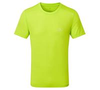 Ronhill Men's Men's Tech S/S Tee T Shirt, Acidlime/Brightwhite, L UK