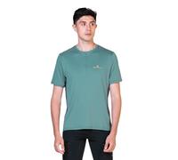Ronhill Mens Tech Half Zip T-Shirt (L) (Monolith)