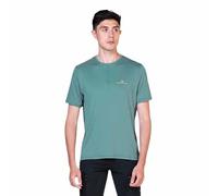 Ronhill Mens Tech Half Zip T-Shirt (L) (Monolith)