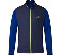 RONHILL, Men's Tech Hyperchill Jacket, Deep Navy/Cobalt, L