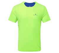 Ronhill Running, Men's Tech Race S/S Tee, FluoGreen/DarkCobalt, M