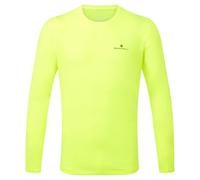 Ronhill Men's Core Long Sleeve Running Tee Fluo Yellow Size L