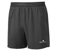 Ronhill Running, Men's Tech 5" Short, All Black with Reflect, S