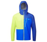 Ronhill Running, Men's Tech Fortify Jacket, Ocean/Citrus, Size XL