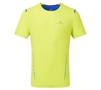 Ronhill Running, Men's Tech Race S/S Tee, Citrus/Azurite, Size XL