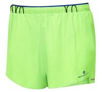 Ronhill Running, Men's Tech Race Short, FluoGreen/DarkCobalt, L