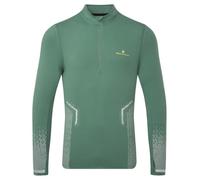 Ronhill Running, Men's Tech Reflect 1/2 Zip, Dark Sage/Reflect, XL