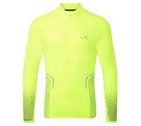 Ronhill Running, Men's Tech Reflect 1/2 Zip, Fluo Yellow/Reflect, XL