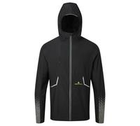 Ronhill Tech Reflect Mens Running Jacket Black Hooded Run Lightweight Breathable