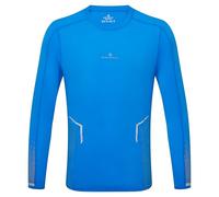 Ronhill Running, Men's Tech Reflect L/S Tee, ElecBlueMarl/Reflect, L