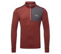 Ronhill Running, Men's Tech Winter 1/2 Zip, Chestnut/Oxide, M