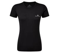 Ronhill Running, Wmn's Core S/S Tee, Black/Bright White, 8