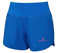 Ronhill Running, Wmn's Tech 4.5" Short, ClassicBlue/Exuberance, 14