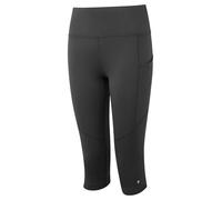 RONHILL Running, Wmn's Tech Capri, All Black, 10