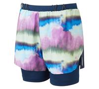 Ronhill Running, Wmn's Tech Race Twin Short, DarkNavy/MultiMirage, Size 12