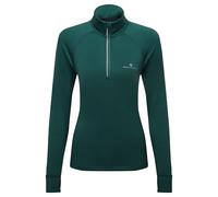Ronhill Running, Wmn's Tech Winter 1/2 Zip, Seaweed/Iris, 12
