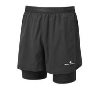 Ronhill Tech 5 Inch Twin Short Mens in All Black