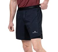 Ronhill Running, Men's Tech 7" Twin 2in1 Short, Black, M