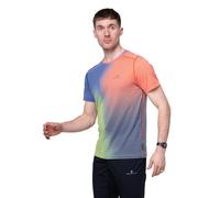 Ronhill Running, Men's Tech Golden Hour Tee, Dark Cobalt Merge, S