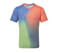 Ronhill Running, Men's Tech Golden Hour Tee, Dark Cobalt Merge, S