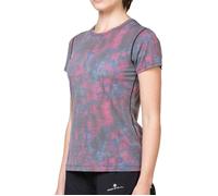 Ronhill Tech Golden Hour Womens Running Top Purple Short Sleeve Run T-Shirt