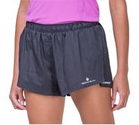 Ronhill Tech Race Womens Running Shorts Black Lightweight Zip Pocket Lined Run